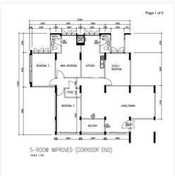 Blk 222 Ang Mo Kio Avenue 1 (Ang Mo Kio), HDB 5 Rooms #638203811
